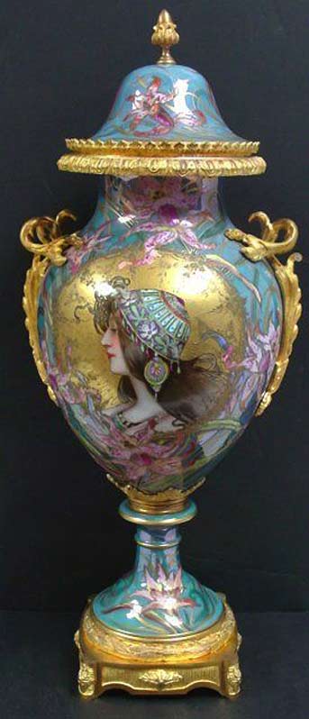 19th-century-art-nouveau-vase by Sevres