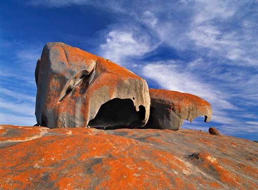 AUS-kangarroo-island natural rock formations