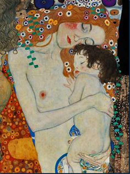 1905,-Gustav-Klimt painting