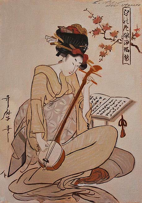 Flowers-of-Edo-Young-Woman's-Narrative-Chanting-to-the-Shamisen