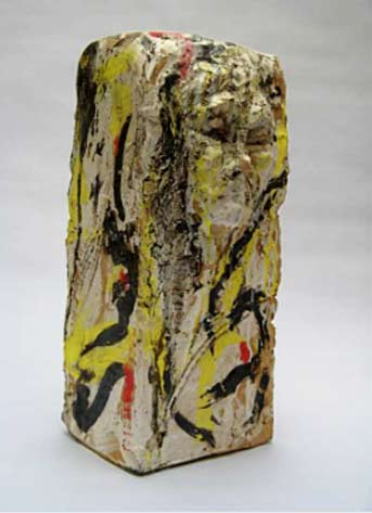 Gaëlle-Jamet - abstract ceramic rectangular sculpture