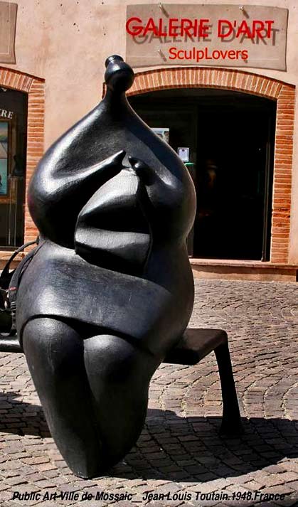 Jean-Louis-Toutain public sculpture in Toulouse