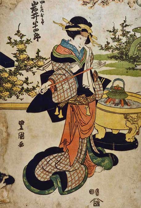 Nakai-Omiya-Hanshiro-Iwai - Utagawa Toyokuni I Japanese art 
