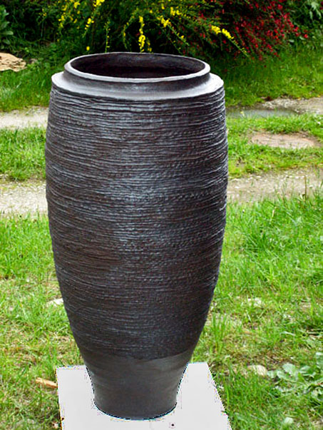 andreas-rauch-Large outdoor planter with textured surface
