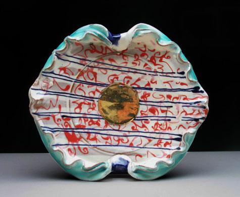 Adero-Willard,-2008 ceramic plate 
