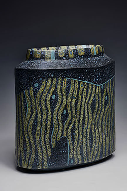 Morino-Taimei contemporary ceramic vessel