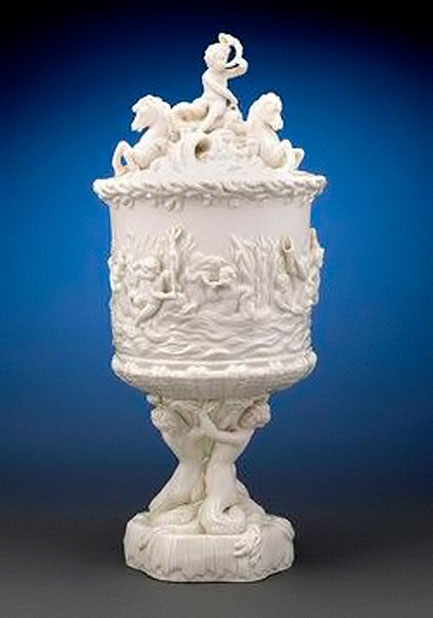 This-monumental-Belleek-porcelain-ice-pail-and-cover,-known-as-the-Prince-of-Wales-Ice-Pail,-is-a-testament-to-the-excellence-of-Belleek-artistry.-c