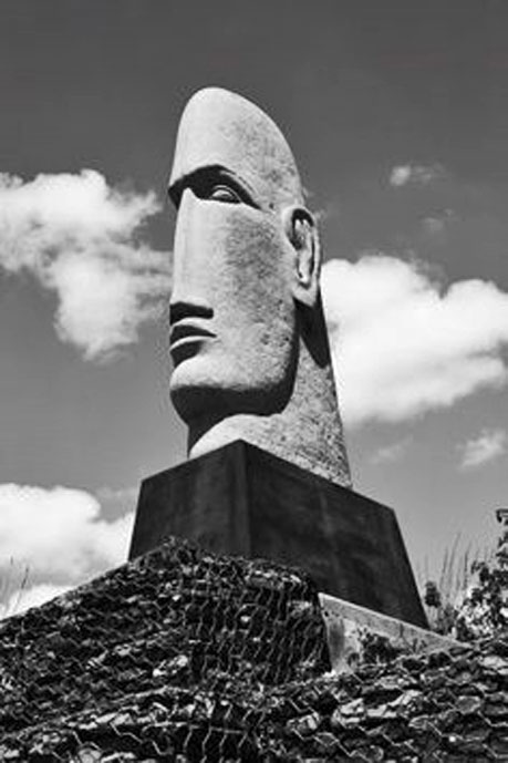 Anton-Smit monumental sculpture head