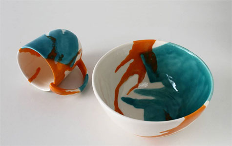 Elnaz-Nourizedah--Tableware--matching mug and bowl