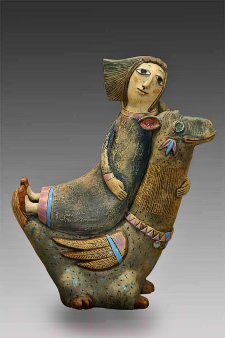 Galina-Bulganin-ceramic-figurine