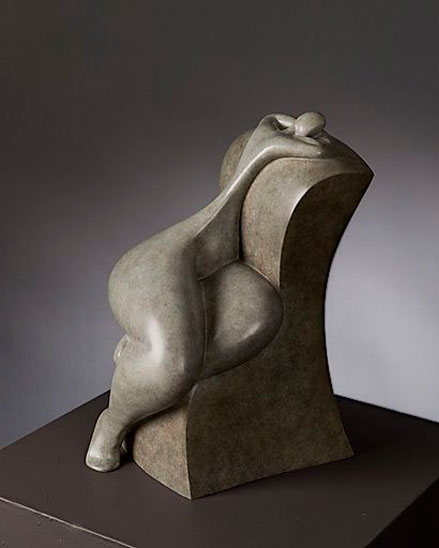 Marie-Madeleine-Gautier female sculpture