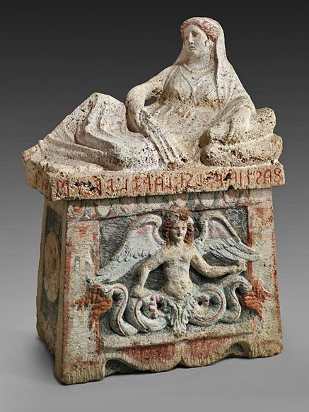 Sarcophagus-with-cover,-Etruscan,-Late-3rd-century-BC.-At-the-Boston-Museum-of-Fine-Art