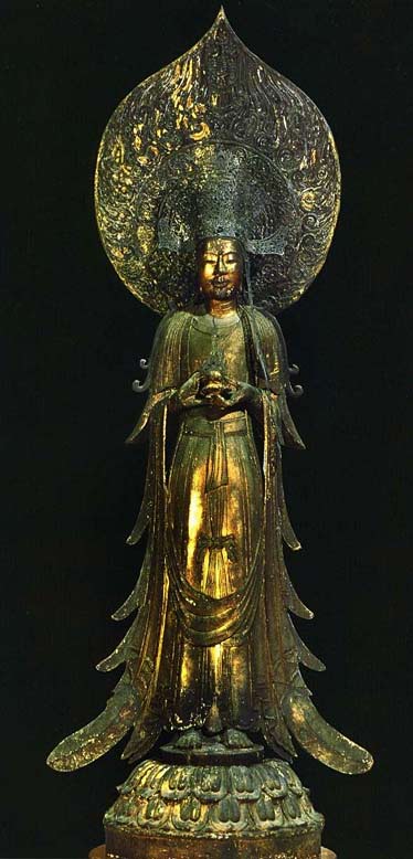 Beautiful-Kannon-statue - The Yumedono Kannon of Horyuji