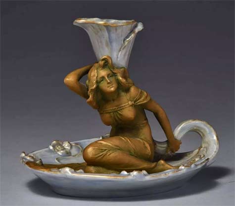 Ernst-Wahliss-Porcelain-Figural-Candle-holder