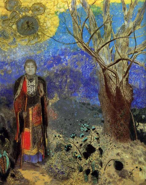 Odilon-Redon,-The-Buddha,-c