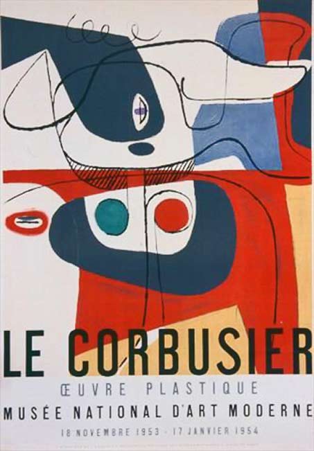 art-poster-le-corbusier absract art