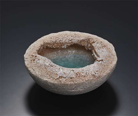 Machiko-Ogawa-Porcelain-with-silica-sand-and-Feldspar,-11.2-x-26