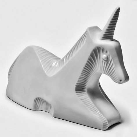 white unicorn jonathan-adler-ceramics