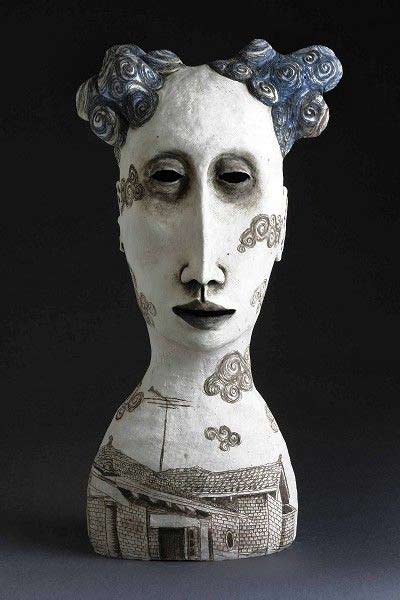 amanda-shelsher-bloom-2009 Quirky bust of a female