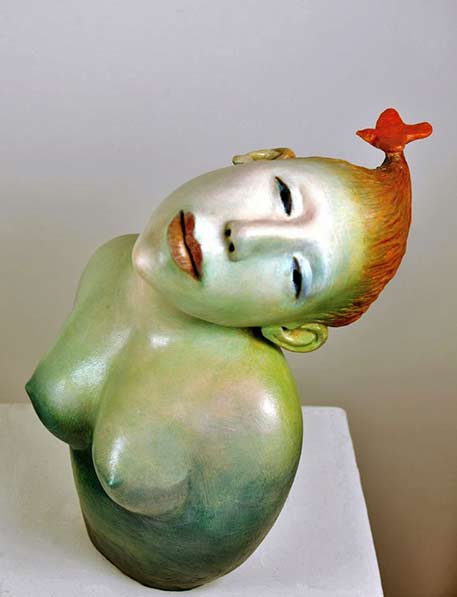 elizabeth-ostrander sculpture bust