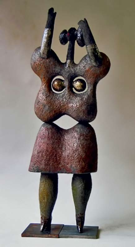 roger-capron-abstract ceramic-figurine