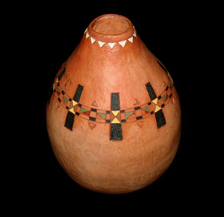 african-clay-vase-15-h-x-11-w-x-36-c-vintage-handcrafted-south-afri-tsonga-and-pedi-people