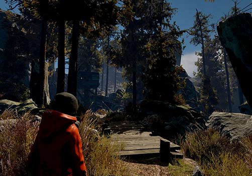 Through the Woods is a third-person Norse horror adventure set in a forest on the western shores of Norway 