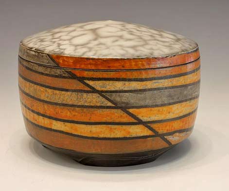 Shamai Sam Gibsh - wood fired ceramic box