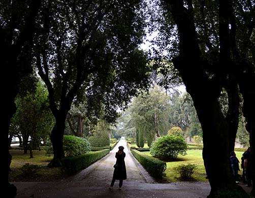 castel-gandolfo gardens