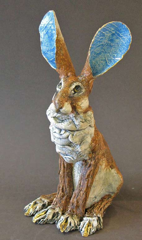 Gin-Durham hare sculpture