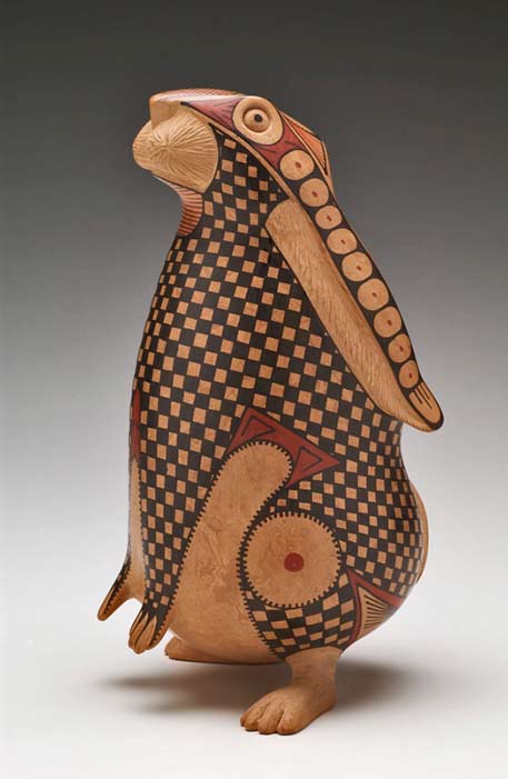 Nicolas-Ortiz terracotta rabbit