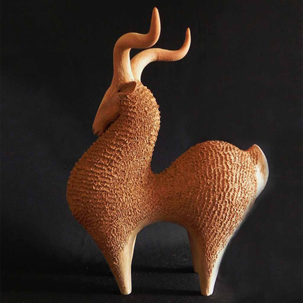 Athena Jahantigh-ceramic-ram