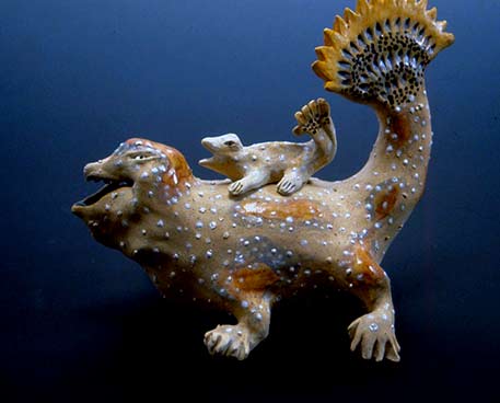 Carol-Gentithes--Sea-Creature sculpture