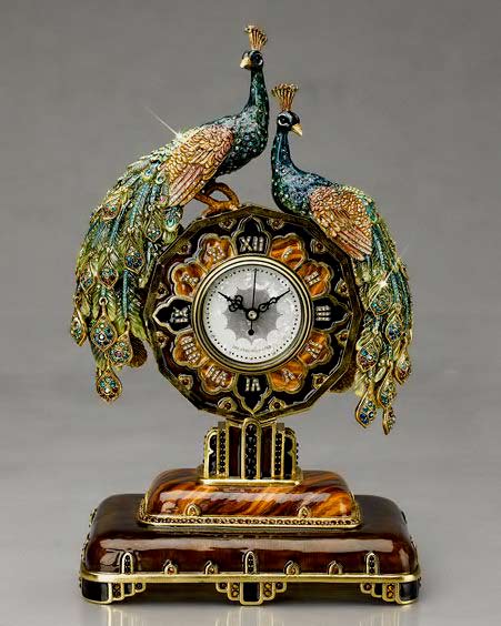 Jay-Strongwater-13inch-Peacock-clock