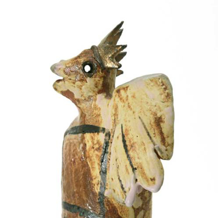 Merri-Wells--ceramic-angel sculpture