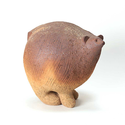 -ceramic-bear figurine by christian-pradier