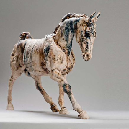 elaine-Peto ceramic horse sculpture