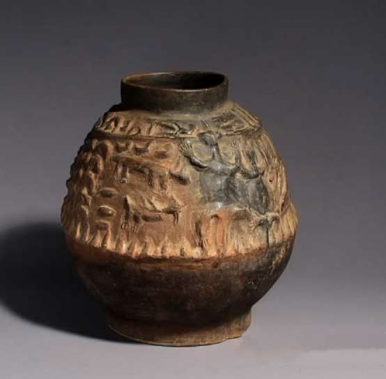 Ceramonial pot in NIgeria