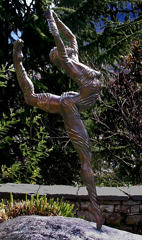 Eva-Antonia Ballerina sculpture in bronze