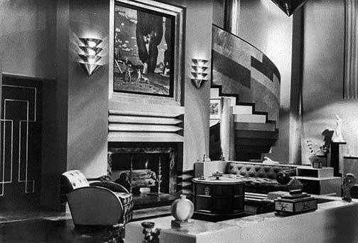  Art deco set for the film 'Our Modern Maidens'