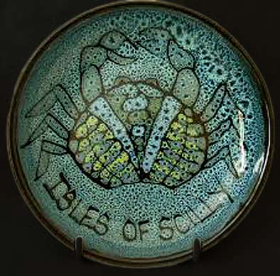 Isles-of-Scilly-Studio crab plate