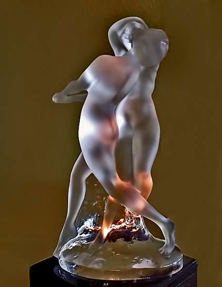 Rene Lalique-Crystal-Two-Nude-Dancers