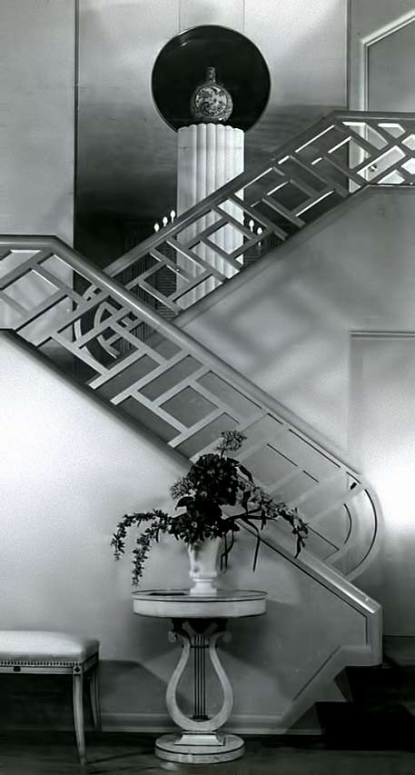 Art deco staircase