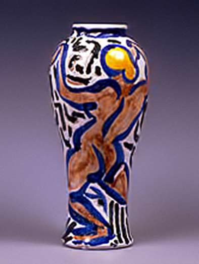 André-Derain-Danseuse baluster vase