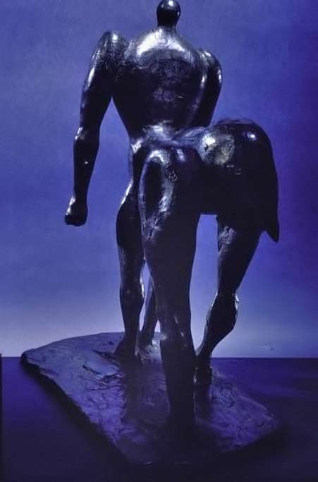 Centaur-1948.-Bronze-sculpture-by-Pablo-Picasso