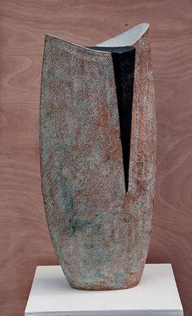 Alan-Foxley abstract sculptural vase