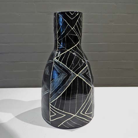 Ernabella-Ceramics,-Pepai-Jangala-Carroll---Tali,-2012,-stoneware,-H-30