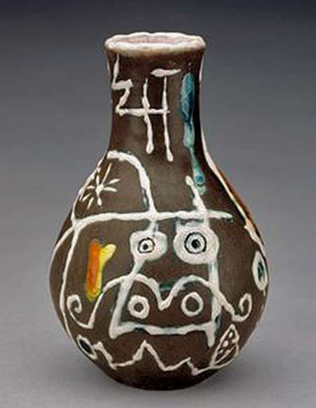 Joan Miro ceramic vase