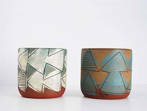 Jess Carter ceramic cups