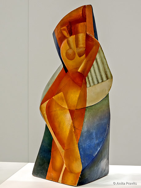 Alexander-Archipenko-female modernist sculpture - The Bather